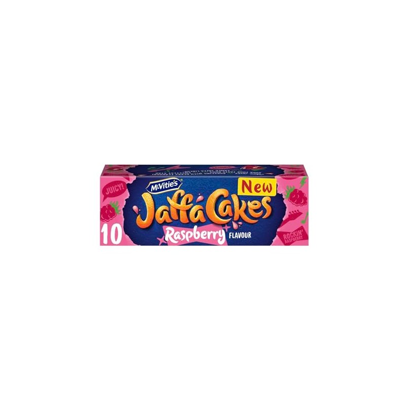 2x Raspberry Jaffa Cakes New Flavour British Classic Treat Tea