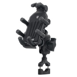 Byttlerom Motorcycle Phone Mount with Vibration Dampener, 1-Hand Operation Motorcycle Bike Scooter ATV Handlebar Holder, Fine Workmanship