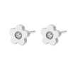 Happiness Boutique Women's Flower Stud Earrings, Small Flower Earrings Made