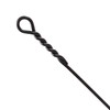MinuMinuteman International Rope Handle Single Hoe Fireplace Tool, Standard 28-in,