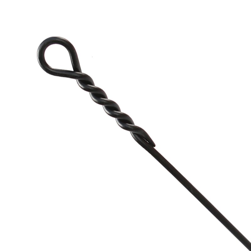 MinuMinuteman International Rope Handle Single Hoe Fireplace Tool, Standard 28-in,