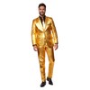Opposuits Men's Gold Party Suit - New Years and Christmas