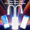 WS2812B WS2811 RGB IR Remote Control SP611E Double Output Bluetooth