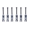6PCS Metal Guitar Tremolo Saddles Double Locking System String Saddle
