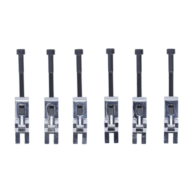 6PCS Metal Guitar Tremolo Saddles Double Locking System String Saddle