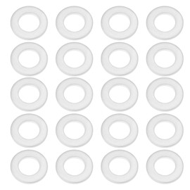 LT Easiyl Pack of 20 Oil Drain Plug Seals Compatible with Kawasaki Ninja H2 SX (ZX1002PPFNN)/W800 (EJ800EPFNN) OE 92065-097 Outer Diameter 22 mm Inner Diameter 12 mm Height 2 mm Aluminium