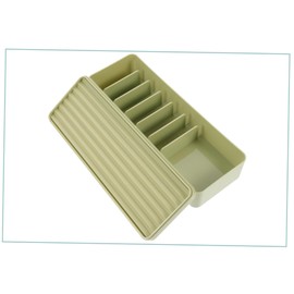 KOMBIUDA 1 PC Multi Grid Cable Storage Box with Lid Stylish Wire Organizer for Desk Home Office Durable Design for Easy Cable Management and Protection Against Dust Accidents for Collecting