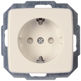 Kopp Einsatz Steckdose RIVO Rein white (RAL 9010) 920217087