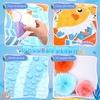 Eersida Spring Easter Bulletin Board Decorations with Paper Fans 3D