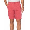 IZOD Men's Pigment Dyed 10.5" Cargo Short, Saltwater Red, 30