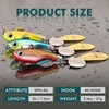 TRUSCEND Jigs de Pesca Señuelos Pesca Cucharillas para Lubina Lucio