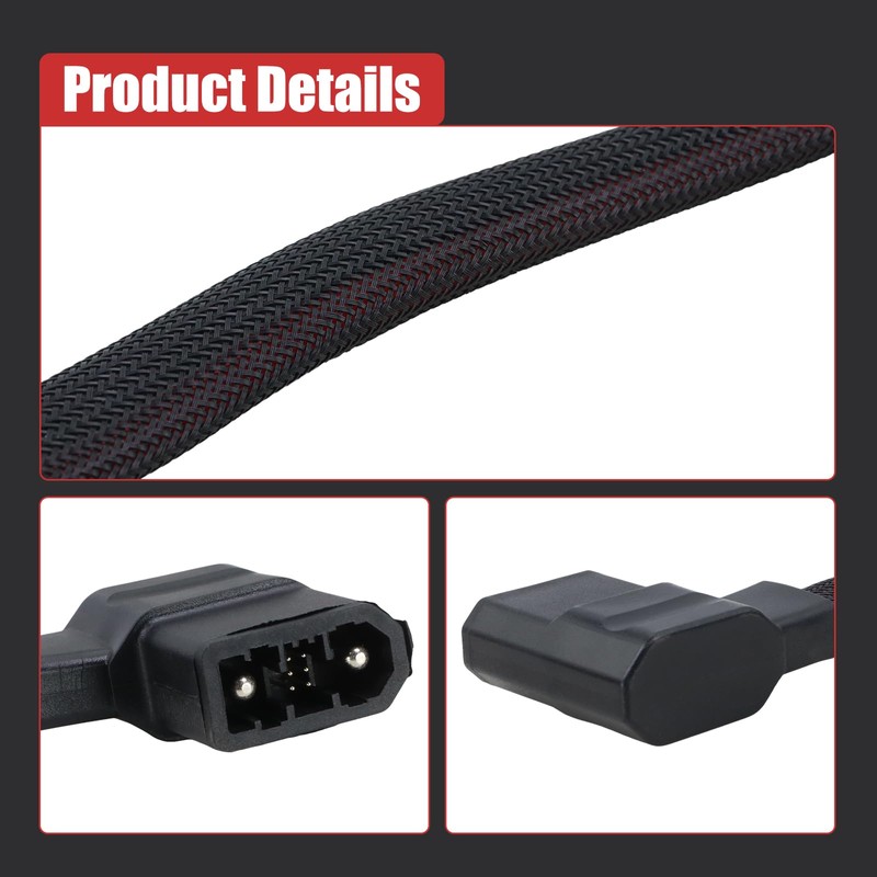 XT150 Extra Battery Cable Compatible with EcoFlow Delta Max, Delta