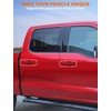 Savadicar 4-Piece Red Door Handle Cover Trim Set for 2021-Present