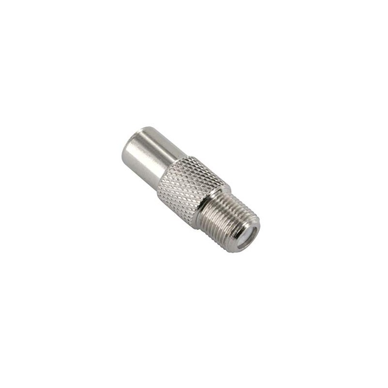 Generic F Female to PAL Male TV Antenna Cable Connector