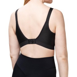 Triumph Womens Triaction Wellness Sports Bra Non-wired, Black, 38D UK