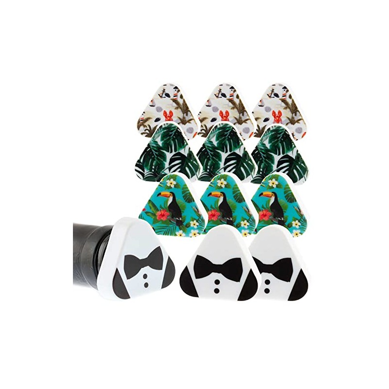 Koala Spain Pourers with Lids in Assorted Prints (Pack of