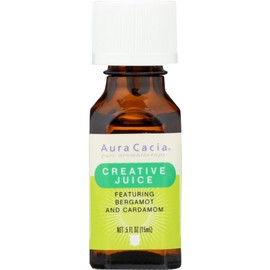 Aura Cacia Creative Juice Essential Solution - Oil, 0.5 Ounce - 3 per case.3