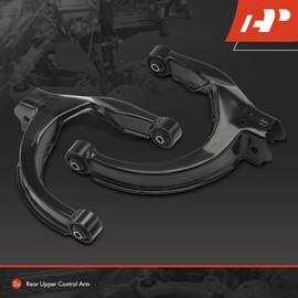 A-Premium 2 x Rear Upper Control Arm with Bushing, Compatible with Hyundai Sonata 1998-2005, XG300 2001-2001, XG350 2002-2005 & Kia Optima 2001-2006