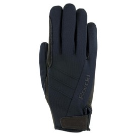 Roeckl Sports equestrian gloves WISBECH, winter riding glove, black 9,5