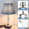 2 PACK Lamp Shade Light Bulb Clip Adapter, WEAVERBIRD Lamp