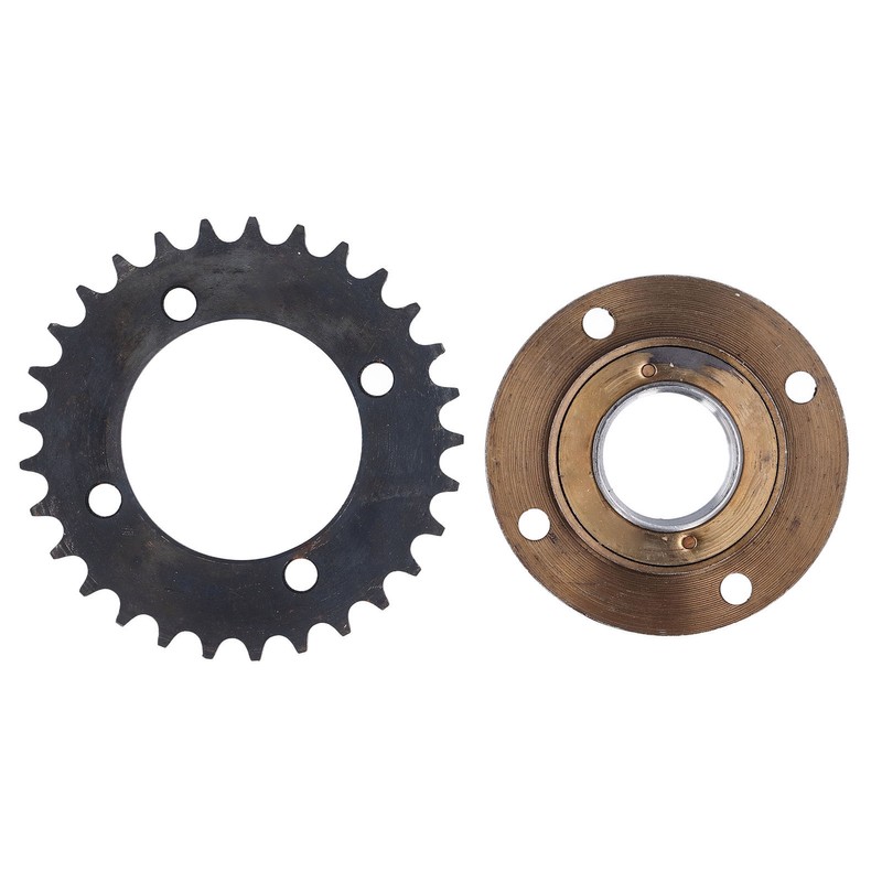 420 29T Sprocket Carbon Steel Toothless Freewheel for ATVs 4