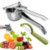 Exprimidor Manual de Frutas, Exprimidor Manual de Acero Inoxidable, Exprimidor