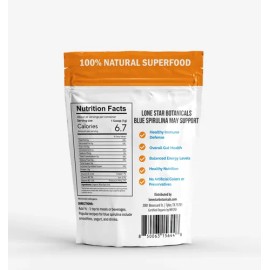 Lone Star Botanicals Polvo Espirulina Azul Orgánico 2.12 Oz