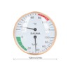 Sauna Temperature Humidity Meter Professional Wall Mounted High Accuracy Hygrometer