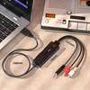 VTOP USB Audio Capture Card, Audio Grabber Recorder Device -