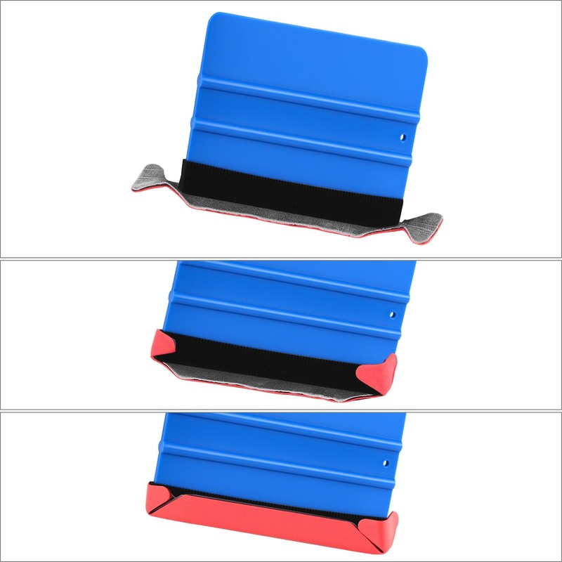 QWORK Vinyl Squeegee Buffer Tape, 20 Pack Self-Adhesive Felt for