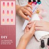 Canvalite Nail Files for Natural Nails 180/240 Grit Emery Board