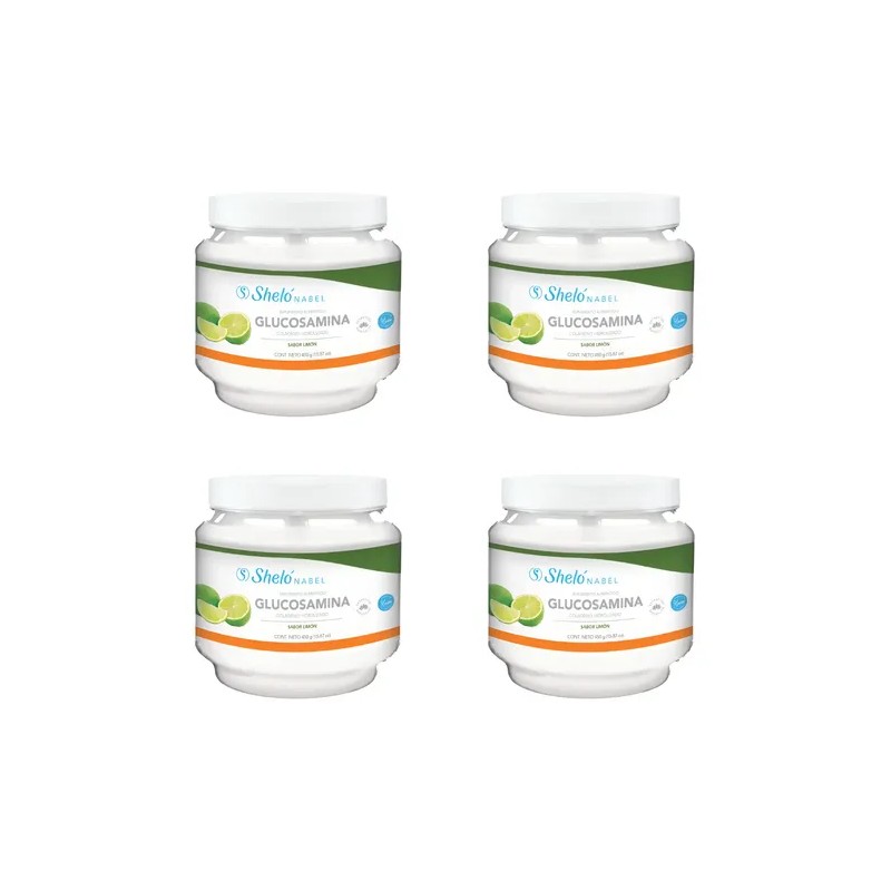 4 Colágeno Con Glucosamina articulaciones, Dolor De Rodilla