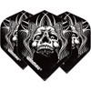 WINMAU Mega Standard Schwarz-Weiß-Voodoo-Dartflüge - 1 Set pro Packung (insgesamt 3 Flüge)
