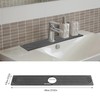 Diatomite Sink Splash Guard, Stone Faucet Mat Fast Drying, 60cm