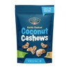 Platinum Kettle Cooked Coconut Cashews - Plant Based Protein, Fiber,