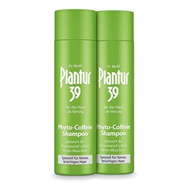 Plantur 39 Phyto-Coffein-Shampoo – speziell für feines und brüchiges Haar – Pflegeshampoo zur Vorbeugung vor menopausalem Haarausfall – 1 x 250 ml