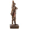 VOGLER Joh. Vogler GmbH Egyptian God Horus, Miniature, Bronze/Coloured by
