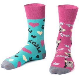 TODO Colours Funny Socks with Motif – Multi-Coloured, Colourful, Crazy for the Joy of Life