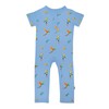 KYTE BABY Short Sleeve Romper in Macaw