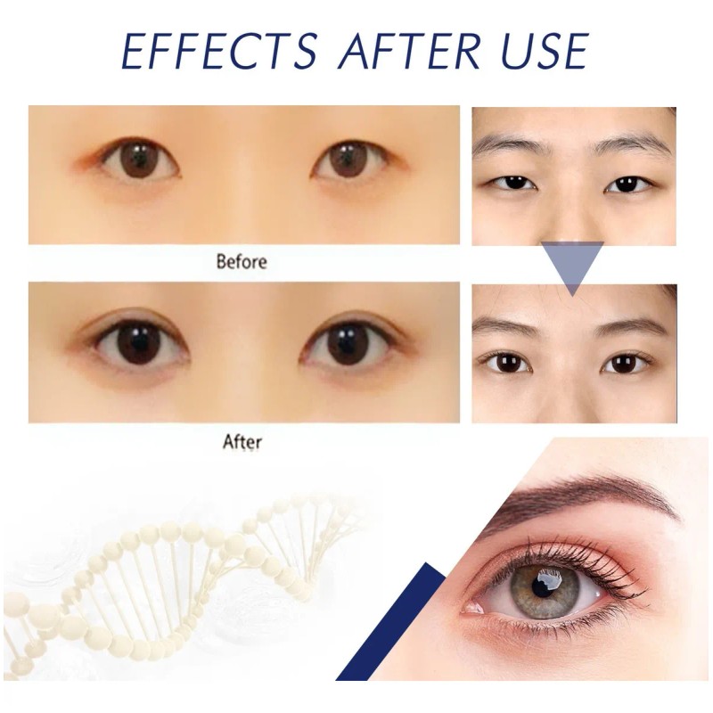 Crema Delineadora De Párpados Bigeyes, Aplicada En Pares Y