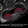 Auprite Car Cup Coasters, 4PCS 2.75 Inch Universal Auto Cup