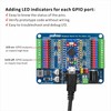 OSOYOO Pro Micro Shiled Breakout Board - GPIO Status LEDs,