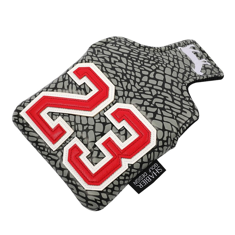 SHABIER Golf Large Mallet Headcover with No23 Design for Golf