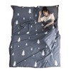 Azarxis Cotton Sleeping Bag, Sleeping Bag Lining, Lightweight and Thin,