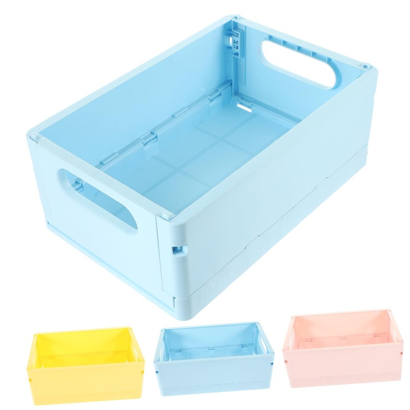 Levemolo 4Pcs Stackable Storage Box Versatile Sundries Organizer for Home