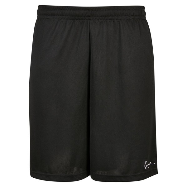 Karl Kani Men's KM-PS021-001-01 Small Signature Mesh Shorts, black, XS