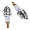 bowarepro 2Pcs L7T Spark Plug for 2 Stroke Strimmer Chainsaw