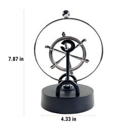 Xnrmevkh Perpetual Motion Kinetic Art Swing Physics Mechanics Balance Physics Desk Home Decor FN29