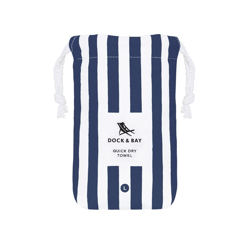Dock & Bay Beach Towel - Quick Dry, Sand Free