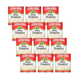 La Preferida White Hominy, 29-Ounce (Pack of 12)